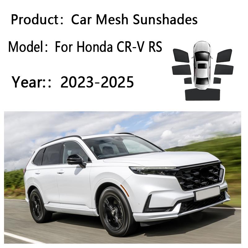 Sun Shades For Honda CR-V CRV RS MK6 2023-2025 Sunshades Magnetic Heat insulation Curtains Privacy Window Visor Car Accessories