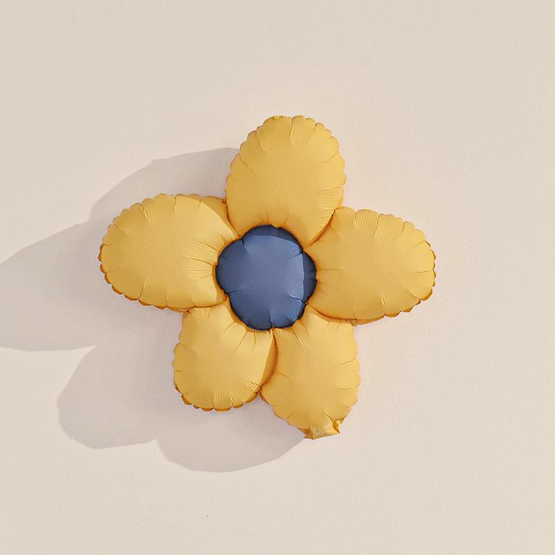 Korean-Style Macaron Color Bow Balloons for Baby Birthday Party Decor
