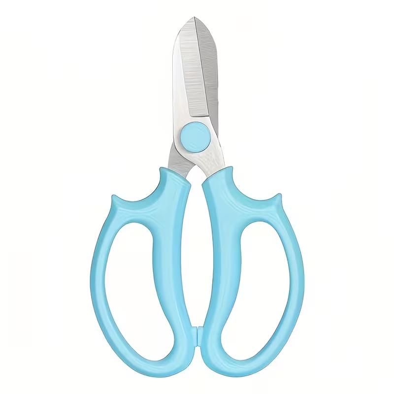 Professional Pruning Shears Stainless Steel Garden Scissors Heavy Duty Plant Trimmer for Flowers, Branches, Fruit Picking and Gardening