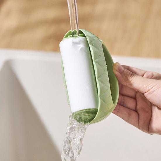 Lint Roller Washable Reusable Sticky Rubber Roller Hair Remover Clothes Sofas Carpets Portable Mini Lint Remover with Dust-Proof Cover