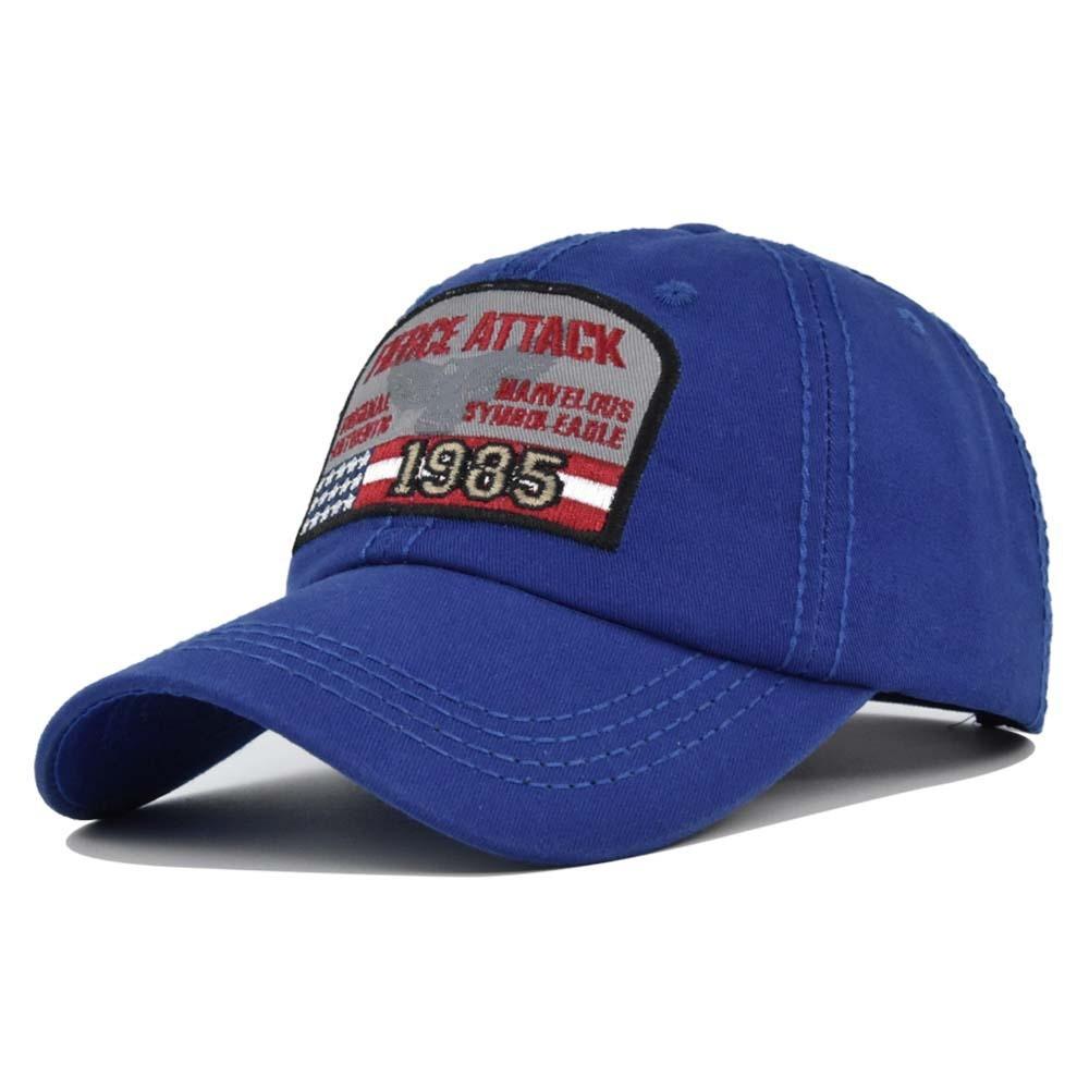 Cap Vintage Baseball Embroidered Duck Tongue Hat 1985 For Outdoor Activities Cap