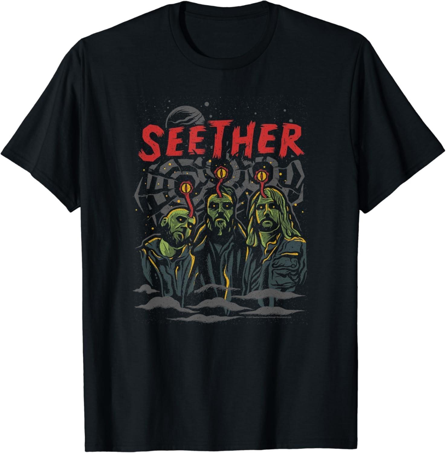 Hot Seether Hard Rock Music Fans Unisex S-5XL Shirt TC59 L
