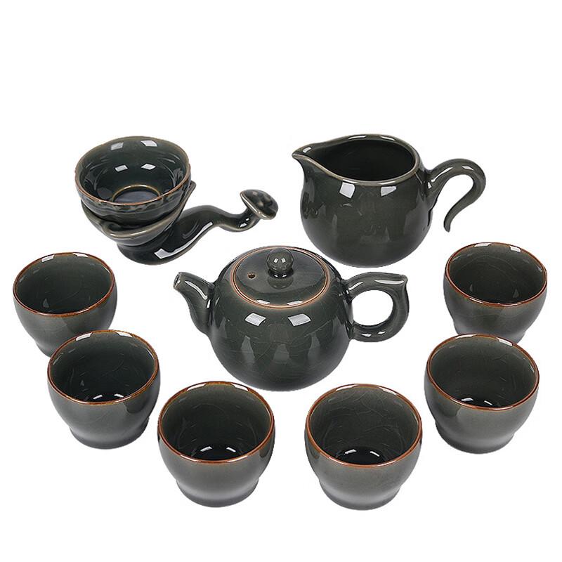 Elegant Chinese Ceramic Tea Set Gift Box