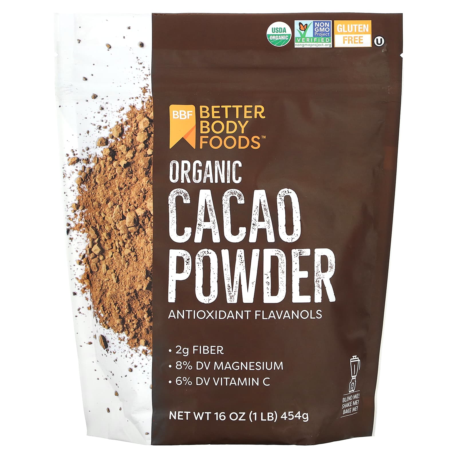 

Organic Cacao Powder, 454G(1Lb)