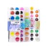 Xiongshi 36-Color Children's Solid Watercolor Paint Set with Compact Transparent Case