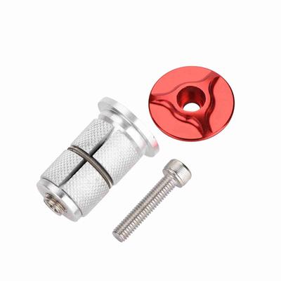 Aluminum Alloy Stem Headset Top Cap Bike Fork Expander Bung 1 1.25inch