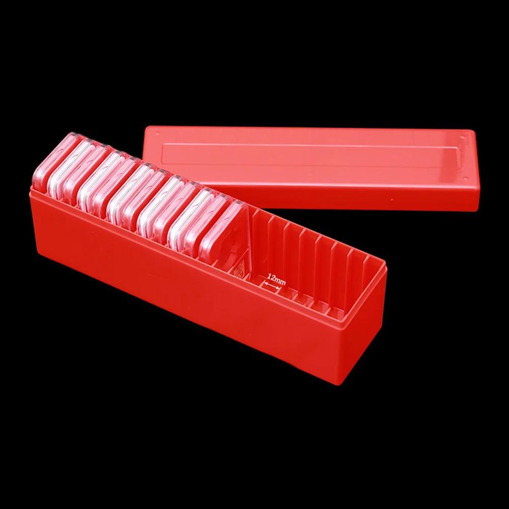 Box Storage Box Portable Storage Box Heavy Duty 20 Coin Securely Tool Without 20 Rating Capsules Capacity Coin Box