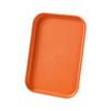 Rectangular Plastic Tea and Snack Tray for Home, Hotel, or Restaurant Use