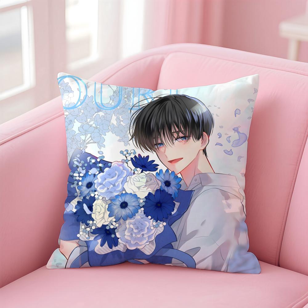 Tamon-Kun Ima Dotchi! Cushion Cover Comfortable Reversible Pillow Cover Ideal For Car Sofa Bedroom & Beyond