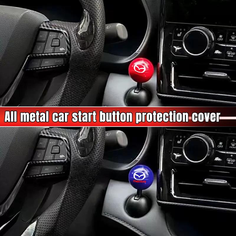 Car Engine Start/Stop Button Joystick Car Starter Motor Accessories For Mazda 3 5 6 CX-3 CX-4 CX-5 CX-7 CX-9 Axela 6 RX8 7 MX3 j1