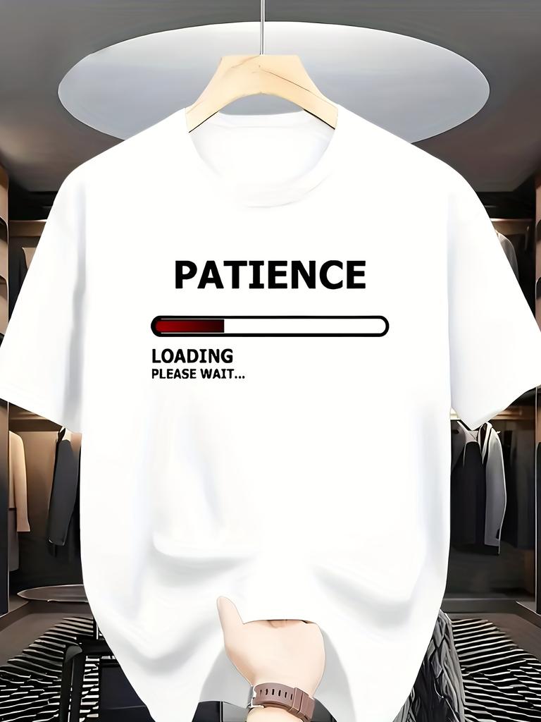 Unisexs Versatile Summer Tshirt Novel Print Crew Neck Short Sleeve Machine Washable Regular Fit