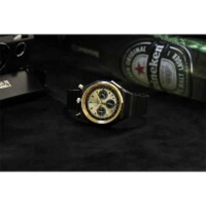 CITIZEN TSUNO CHRONO RECORD LABEL × TiCTAC AN3704-53P watch