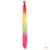 Colorful Elastic Hair Ties Braid Ponytail Hair Extensions for Women