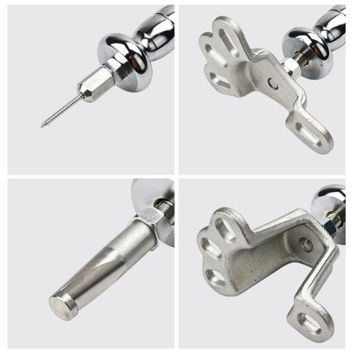 Sliding Hammer Set, 2-Jaw and 3-Jaw Puller Set, Bearing Puller, Internal Hook, Sheet Metal Hammer Puller, 17-Piece Set