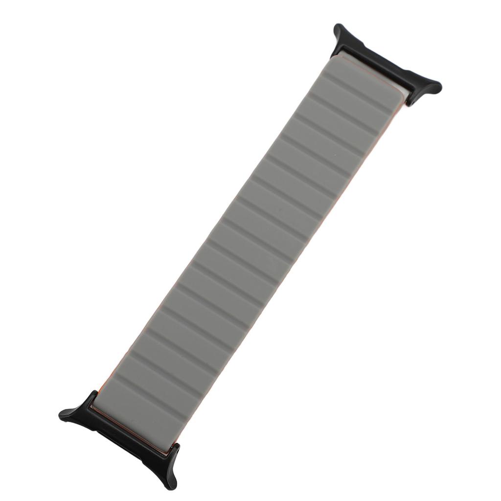 Magnetisches Uhrenarmband Wasserabweisendes Sport-Silikon-Uhrenarmband Ersatz-Uhrenarmband für Uhr 7