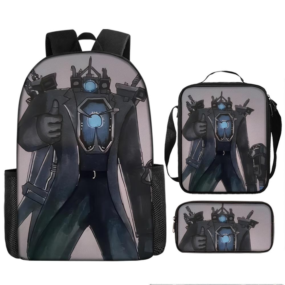 Audio Man School Bag Large Capacity Backpack Primary School Students 3rd To 6th Grade Junior High School Girls Backpack