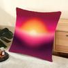 Sunset Gradient pattern Cushion Cover Soft Short Plush Pillow Cover Smooth Cozy Texture Aesthetic Cushion Case Home Decor