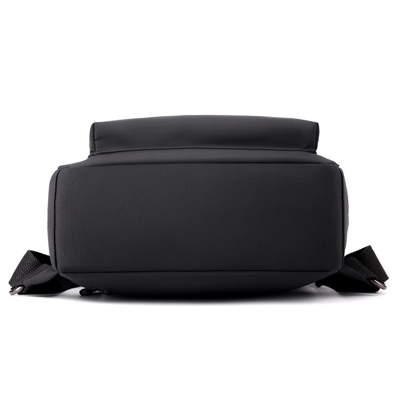 Nylon Backpack Women's Schoolbag Solid Color Small Handbag Travel Lightweight Backpack