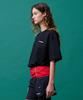 Minasu Unisex Symbol Sorona Basic T Shirt_Black
