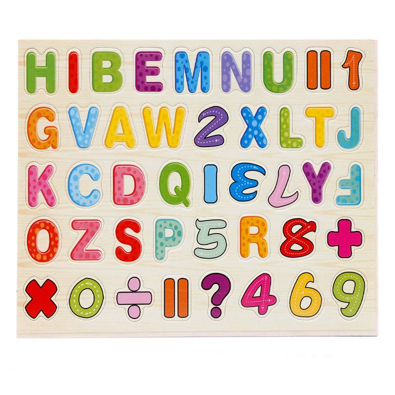 

Деревянная игрушка Детская магнитная доска Пазл Игра Двусторонняя Головоломка Игрушка Подарок Style I