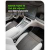 SEAMETAL Universal Car Seat Cushion Leg Extender Breathable Car Seat Leg Support Extension Pad Memory Foam for Car Accessories