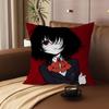 M-Misaki Mei Cartoon Animation Personalized Picture Text Home Decorative Pillows Household Gifts 45x45cm