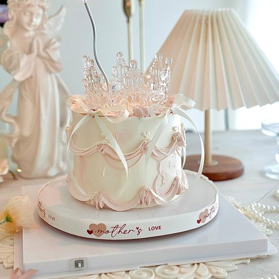 30 Pcs Bow Cake Topper Ribbon Bow Cupcake Toppers Birthday Party Bowknots Decoration for Bridal Wedding Party Supplies