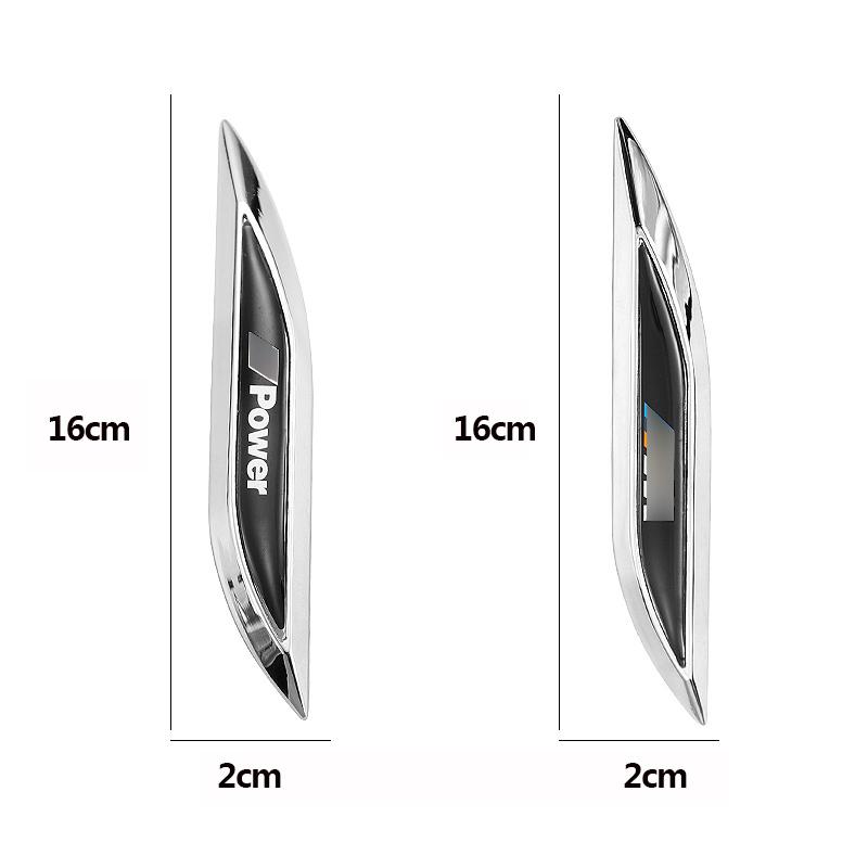 ABS Car Body Emblem Badge Sticker Rear Trunk Decal For BMW M Power F30 i4 X3 F10 E90 F20 E46 E60 E70 E39 E36 E87 X7 E92 E62 E93