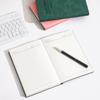 Leather Surface Universal A5 Notebook Soft Diary Notepad Elegant Thick Notebook  School Supplies