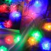 LED String Lights Ramadan Eid Decorations Star Moon Castle Theme Indoor Outdoor Festival Lighting