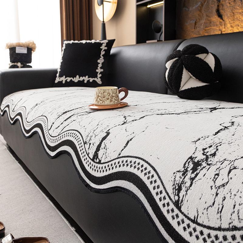 Light Luxury High-End Sense Four-Season Universal Combination Sofa Cushion  New One-Piece Lazy Sofa Cushion