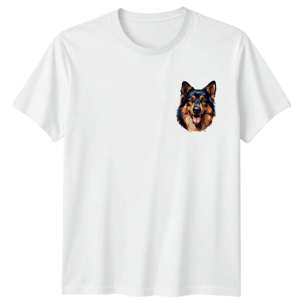 GerUnisex Shepherd Dog Animals Dogs Unisexs TShirt Unisexs Graphic Tee Canine S