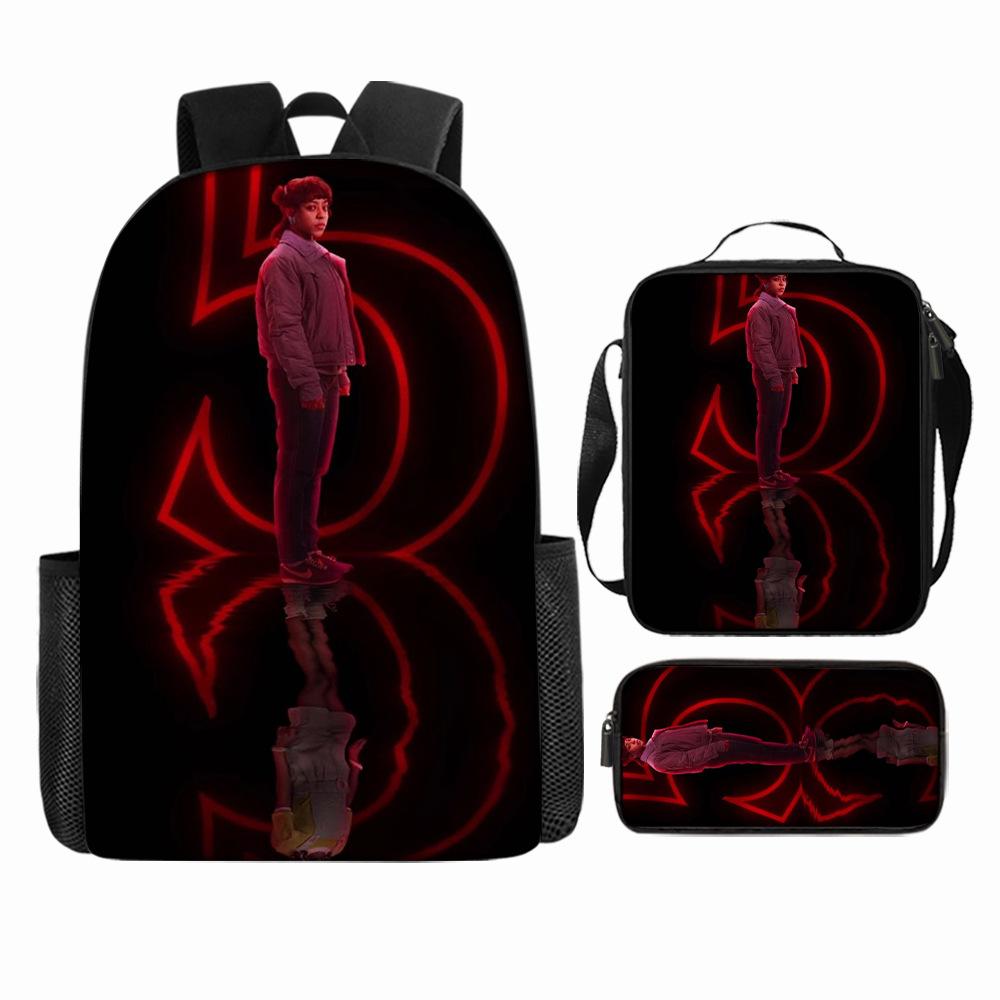 Stranger Things5 Rucsac pentru copii+geantă de umăr+etui pentru creioane KTB