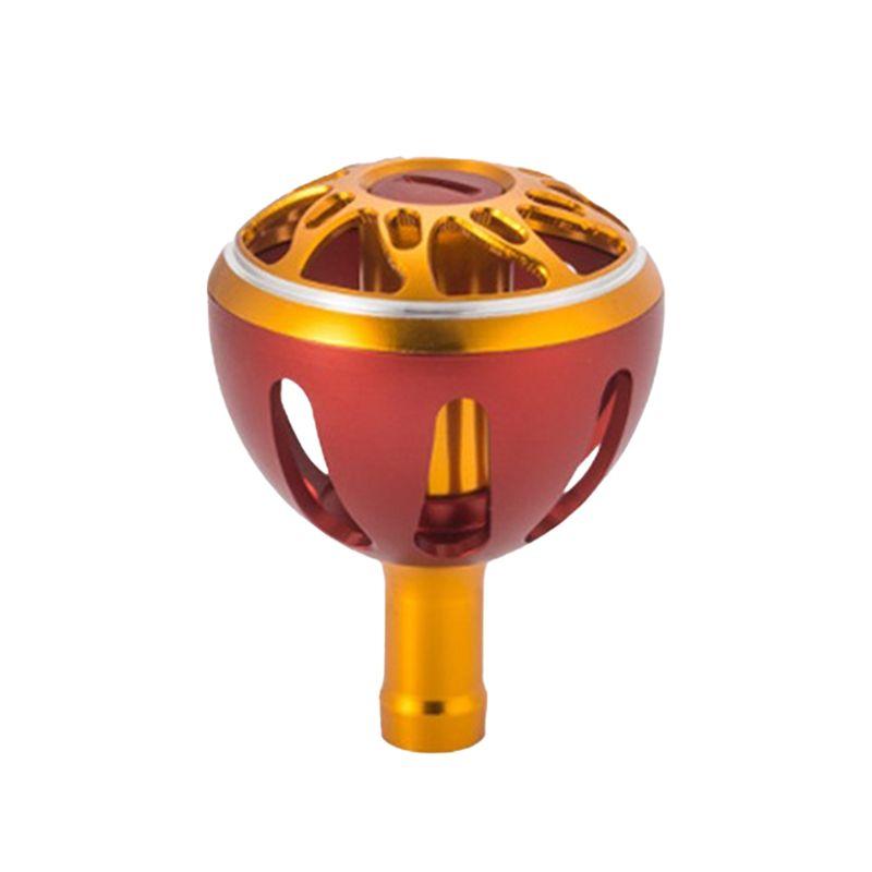 

AEE4-Round Handle Knob Metal Ball Grip Fishing Wheel Fishing Line Wheel For 8000-12000 Fishing Reel Metal Knob золотой