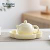 Nanshan Series Ceramic Kung Fu Tea Set with Xishi Pot