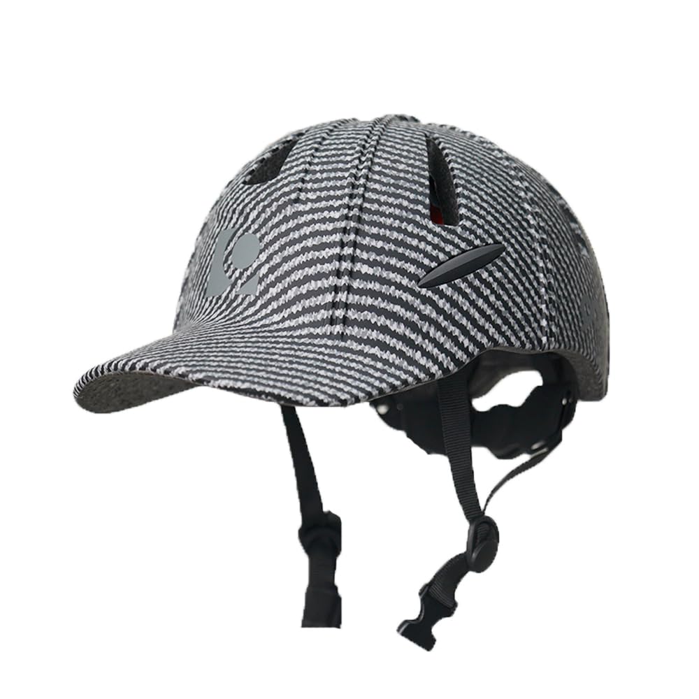 

902 Helmet, Innovative Cap Style, CE/KC Certified, Enhanced Ventilation System, UV Protection Visor, Metric Conversion: Adjustable Size, for Bicycles,