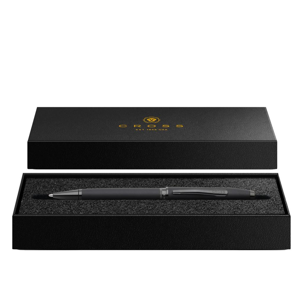 CROSS Foundry Matte Black Lacquer Black Lacquer PVD Black Black Appointment Ballpoint Pen Appointment Ballpoint Pen
