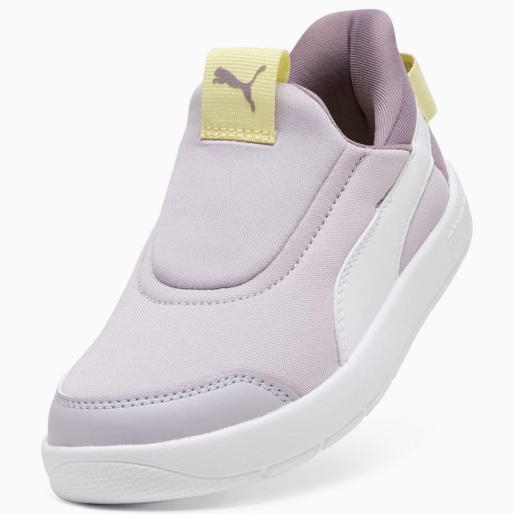 Puma COURTFLEX V3 SLIPTECH PS girls' shoes purple 39973408 r 28
