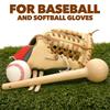 Baseball Glove Mallet Wood Quick Create Ball Shaped Pocket Softball Glove Mallet Solid Construction Mallet