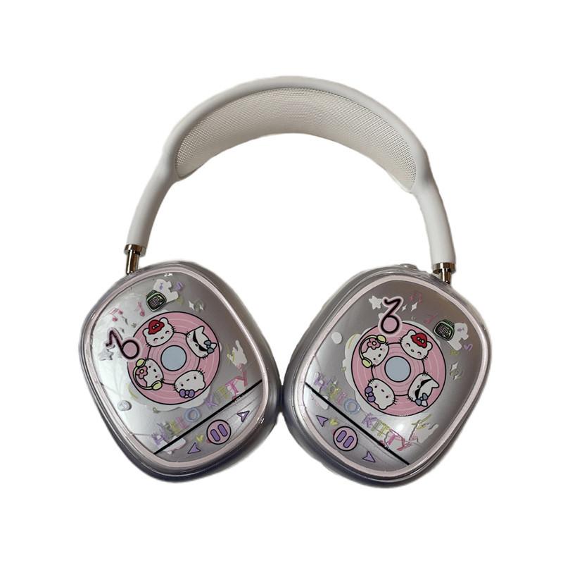AirPodsmax Apple Earphone Cover Tpu Small New Cat Print Earphone Case Protective Cover Headset
