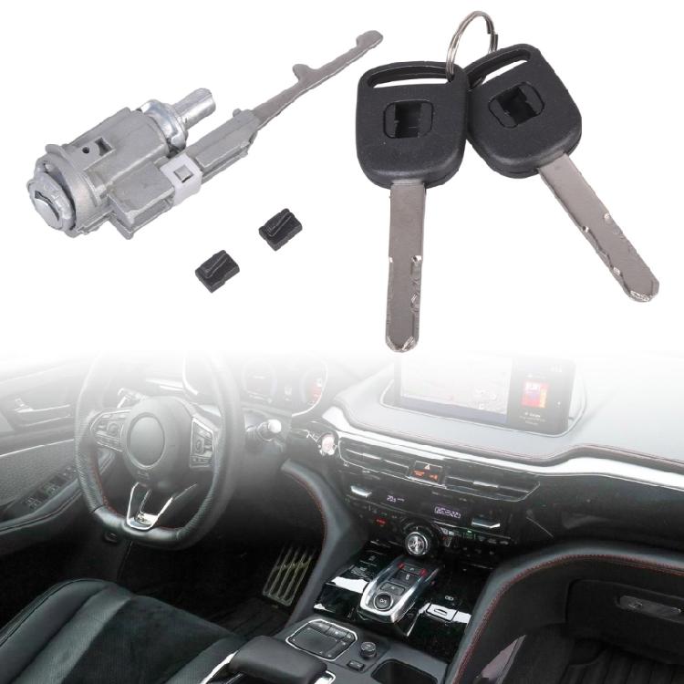 Secure Ignition Lock Cylinder Assembly With Keys, Trusted Quality Replacements For 35100-SAA-901 Drivers No Transponder