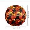 Kombat Warrior In Shadows Soccer Ball Size 5 Soccer Ball, Machine-stitched, Durable, Suitable for Training and Matches Fan Gift