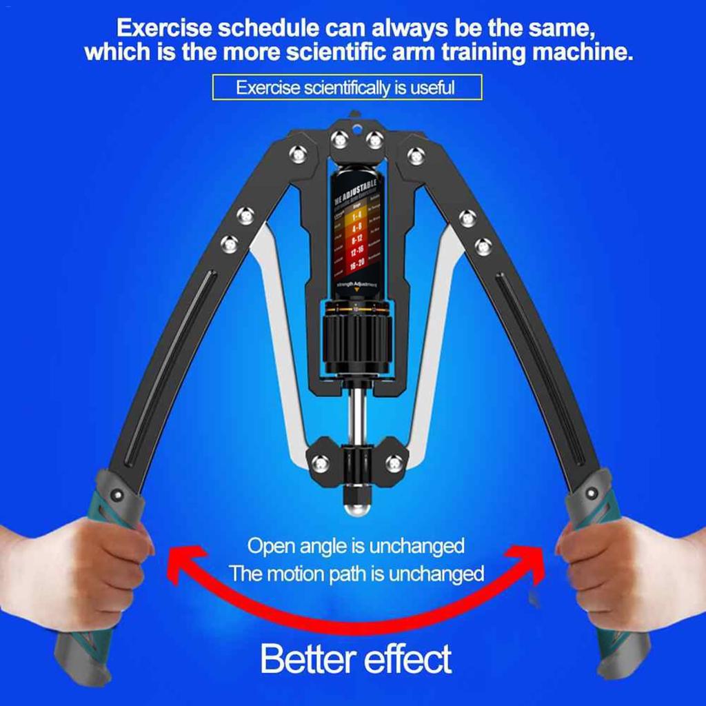 Hydraulic Arm Strength Device Adjustable for Men's Home Training and Fitness Equipment To Exercise Chest Muscles, Arm Muscles
