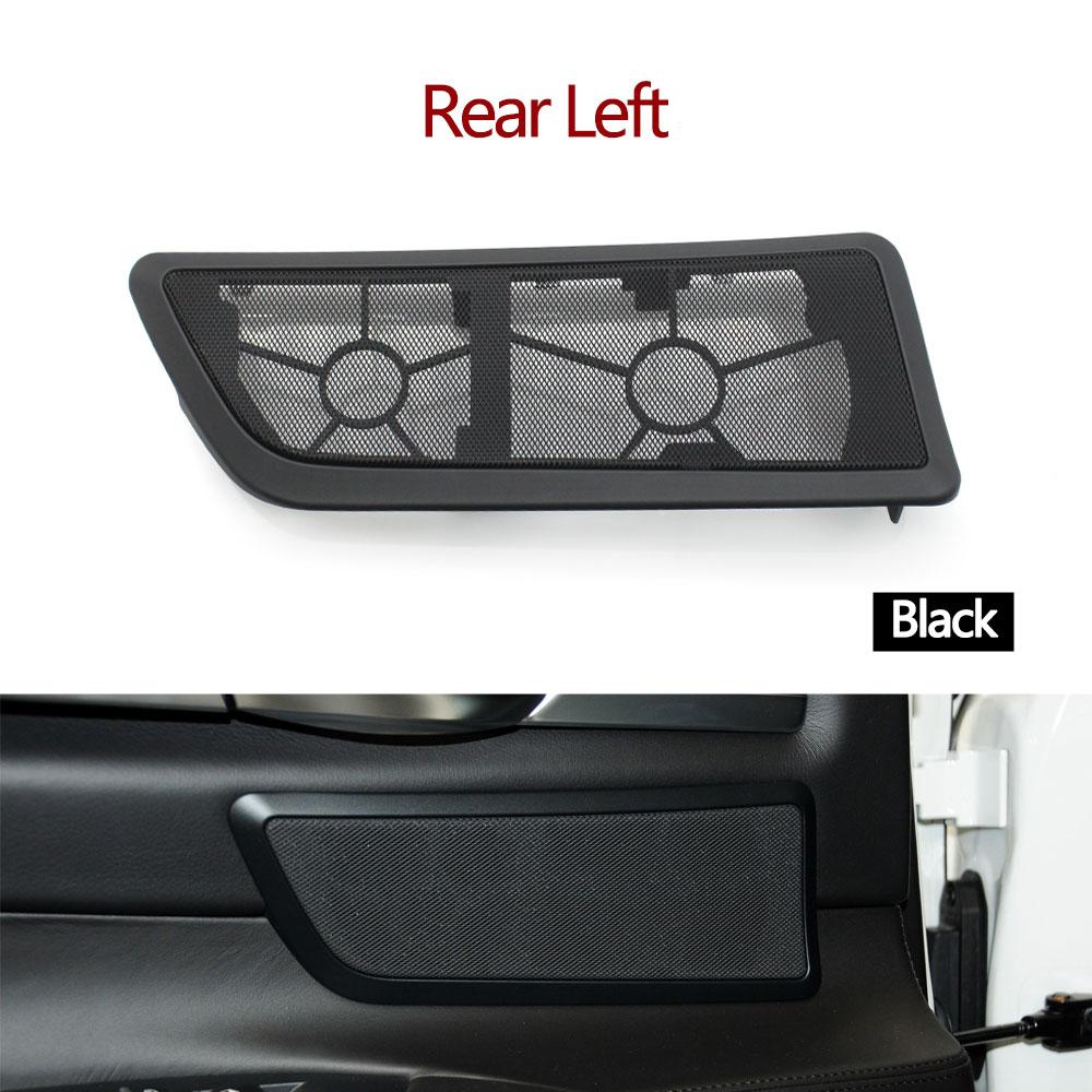 Car Front Rear Left Right Door Horn Loudspeaker Sound Audio Speaker Cover For BMW 7 Series F01 F02 F04 2009-2014 730i 740i 750i