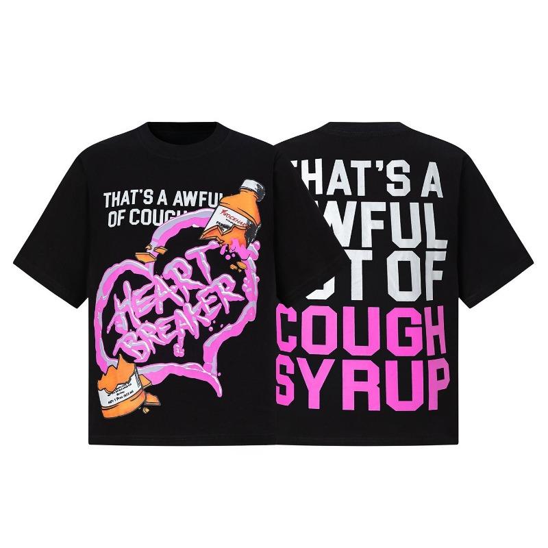 Mens Hip Hop T-Shirts Graphic Print Tees Summer Streetwear O-Neck Short Sleeve Casual Fashion Tops New Arrival
