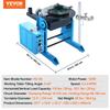 50KG Rotary Welding Positioner 0-90° Positioning Turntable Table 0.5-6RPM