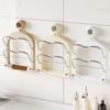 Plastic Chopping Board Rack Punch-Free Cutting Board Holder Pan Cover Storage Holder  for Home