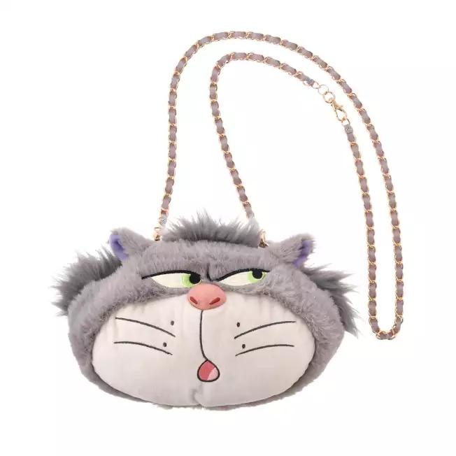 

Дисней Люцифер 2-сторонний плюшевый кошелек-пошет Япония НОВЫЙ Магазин Диснея