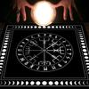 19x19in Flannel Tarot Tablecloth Rune Divination Altar Tarot Patch Table Cover Magician Board Game Cards Table Mat
