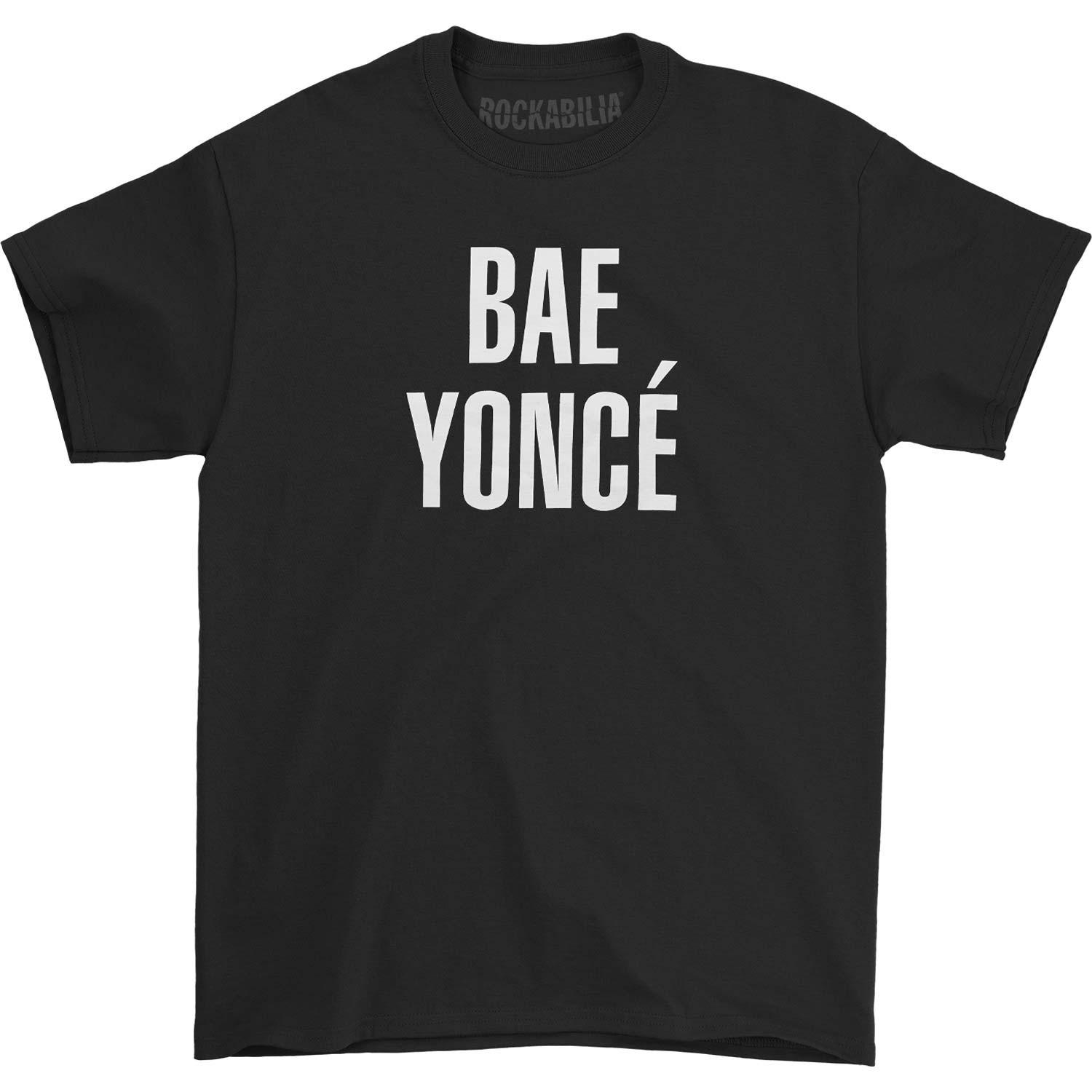Men s Beyonce Bae Yonce T-Shirt Mens Womens Tees Top  Black XL